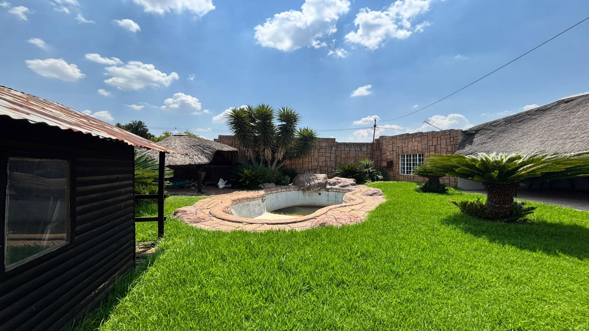 Backyard of property in Boksburg North