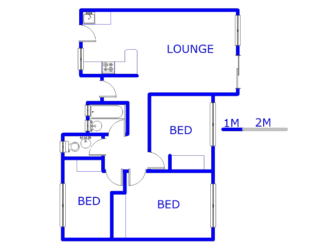 Ground Floor - 80m2 of property for sale in Birchleigh North