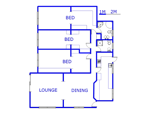 Ground Floor - 164m2 of property for sale in Randpark Ridge