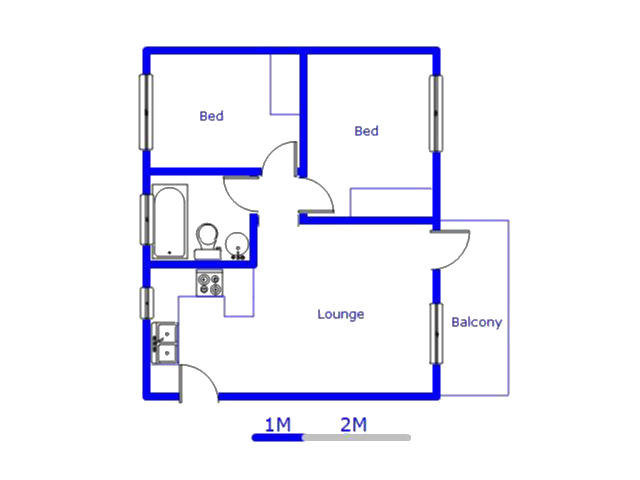Ground Floor - 47m2 of property for sale in Montana Tuine