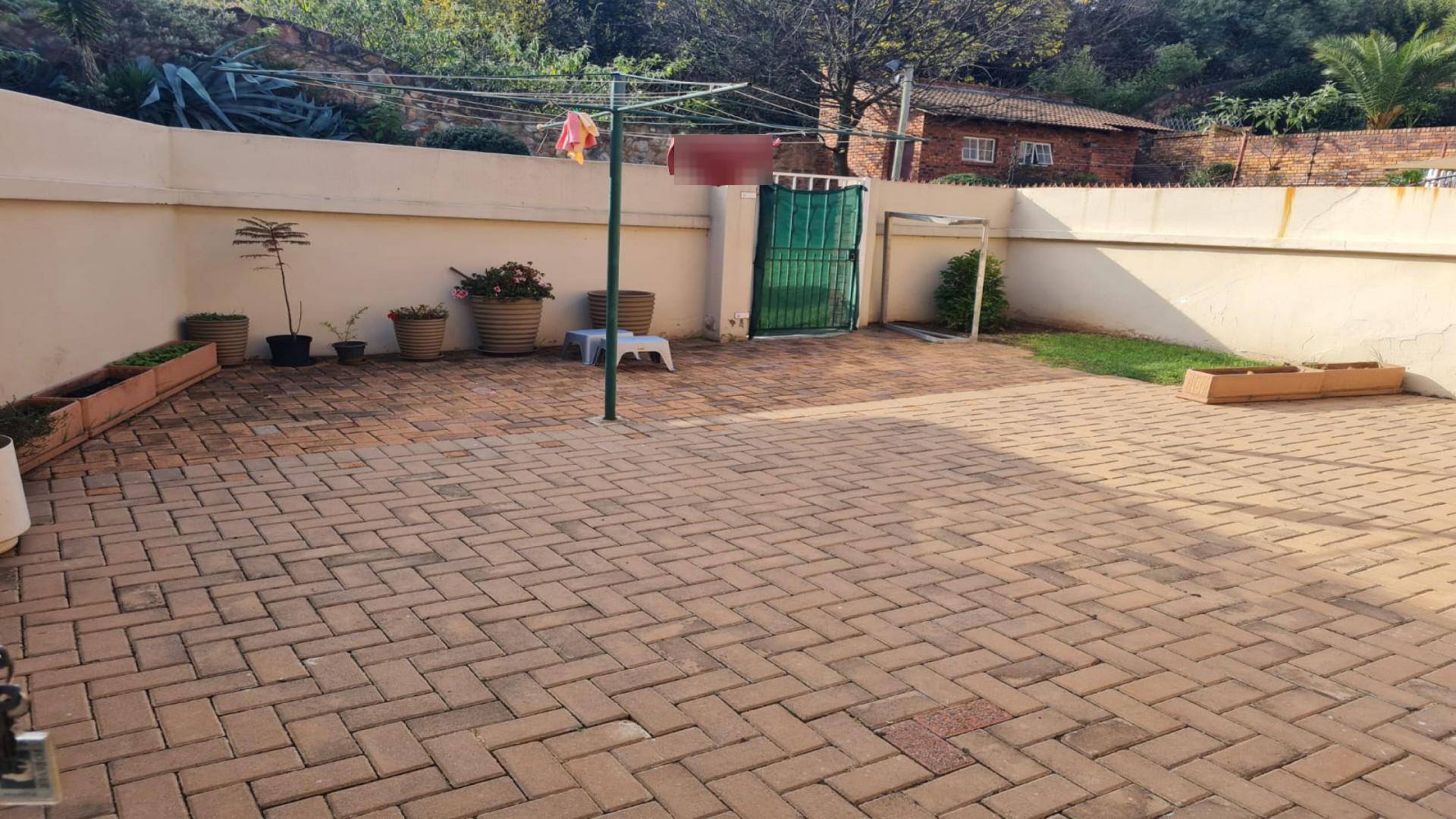 Backyard of property in Oakdene