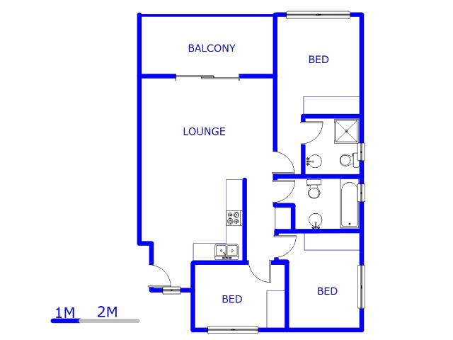 Ground Floor - 91m2 of property for sale in Cloverdene