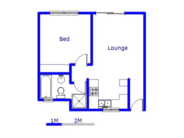 Ground Floor - 46m2 of property for sale in Kosmosdal