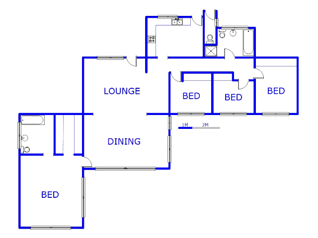Ground Floor - 161m2 of property for sale in The Hill