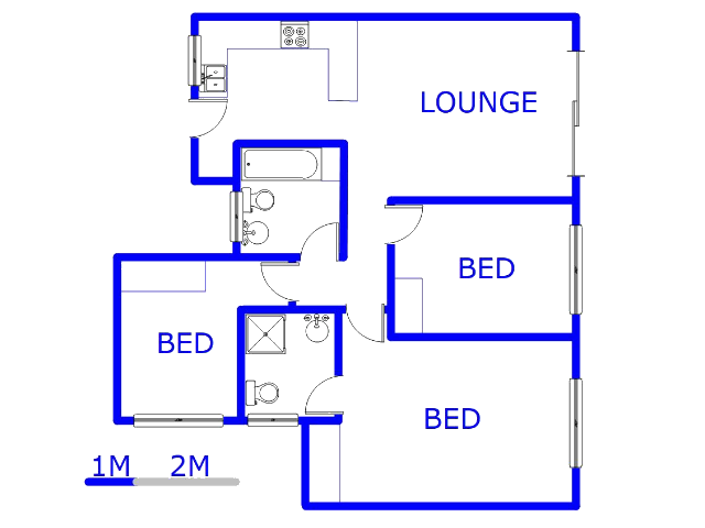 Ground Floor - 83m2 of property for sale in Celtisdal