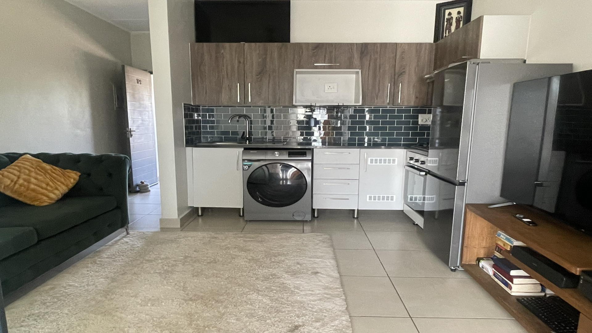 Kitchen of property in Linbro Park A.H.