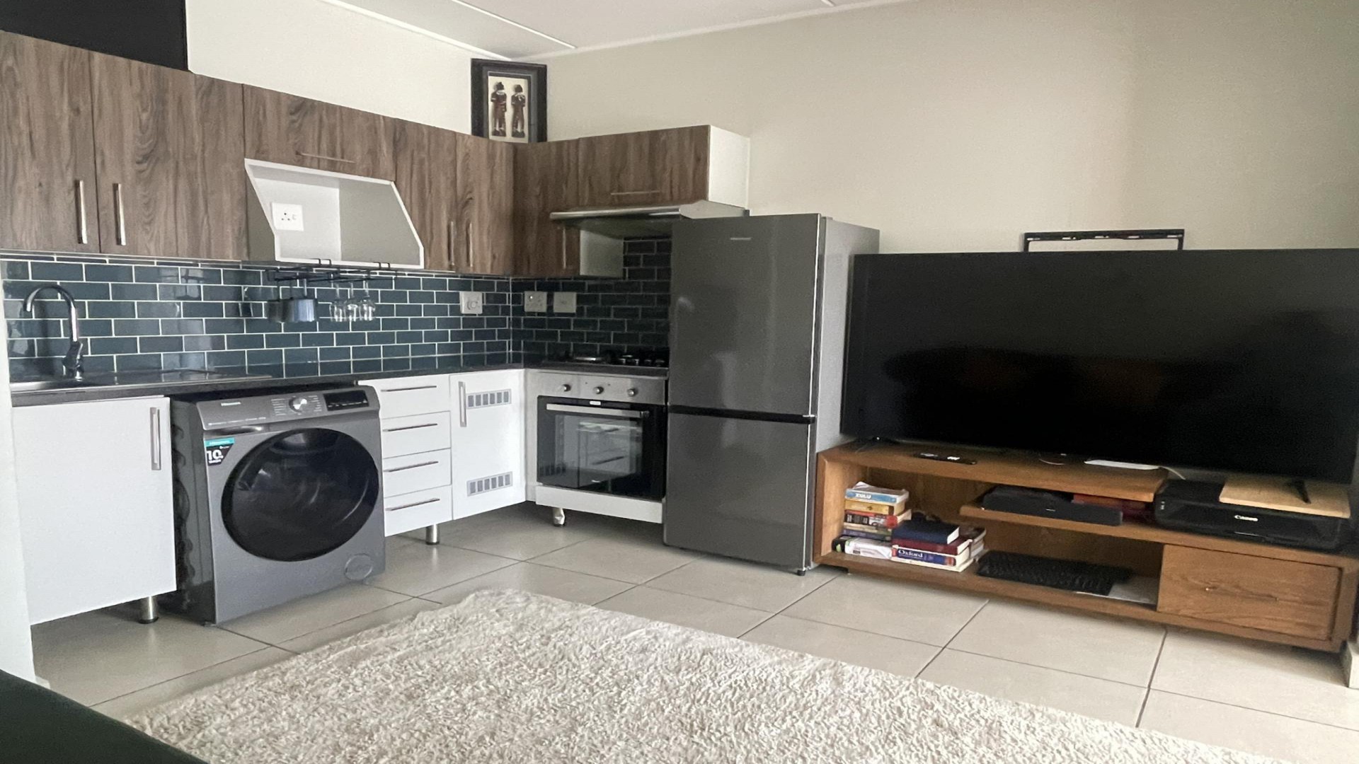Kitchen of property in Linbro Park A.H.