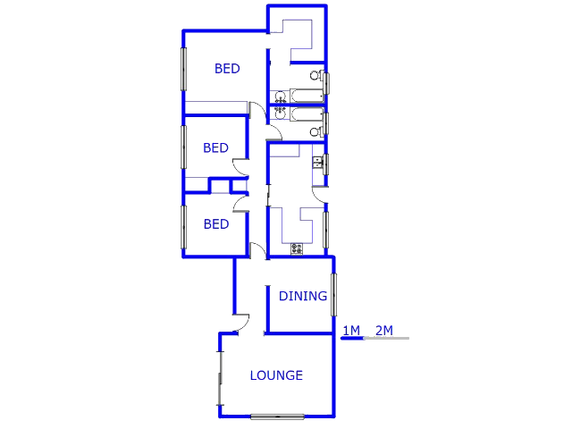 Ground Floor - 111m2 of property for sale in Kibler Park