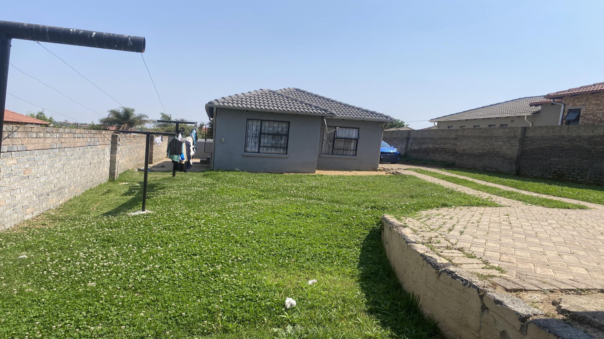Backyard of property in Cosmo City