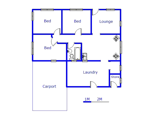 Ground Floor - 119m2 of property for sale in Daspoort