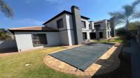 Backyard of property in Midstream Estate