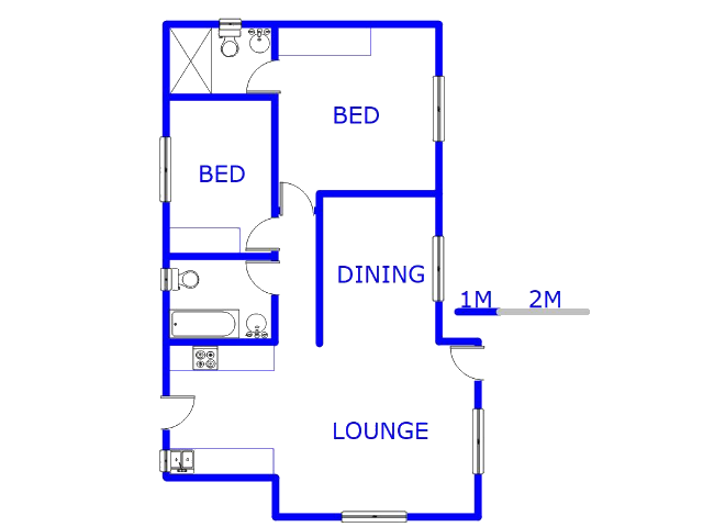 Ground Floor - 81m2 of property for sale in Mindalore