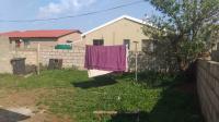 Backyard of property in Motherwell