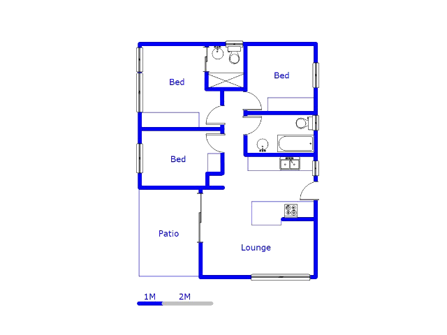 Ground Floor - 70m2 of property for sale in Lotus Gardens