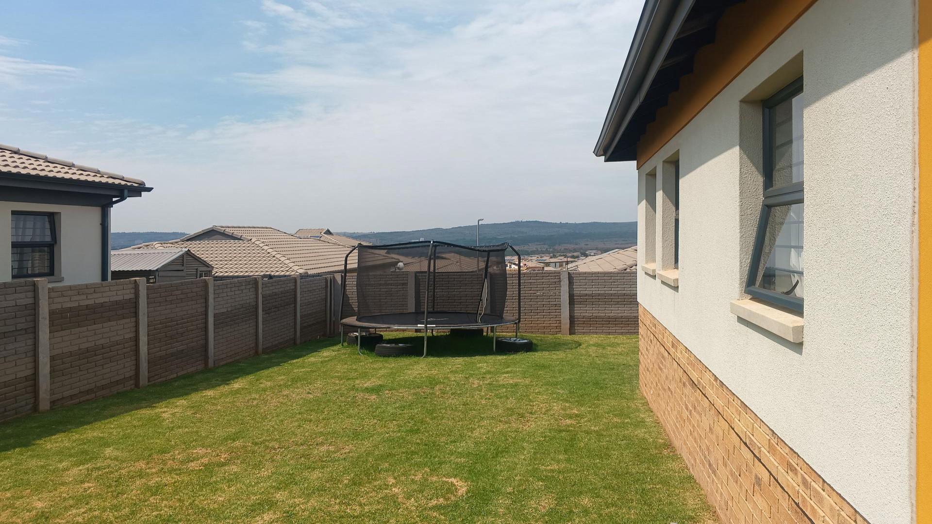 Backyard of property in Lotus Gardens