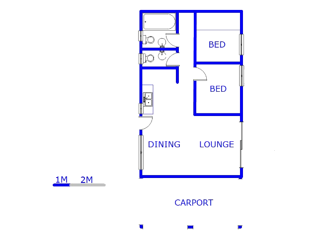 Ground Floor - 84m2 of property for sale in Dawn Park