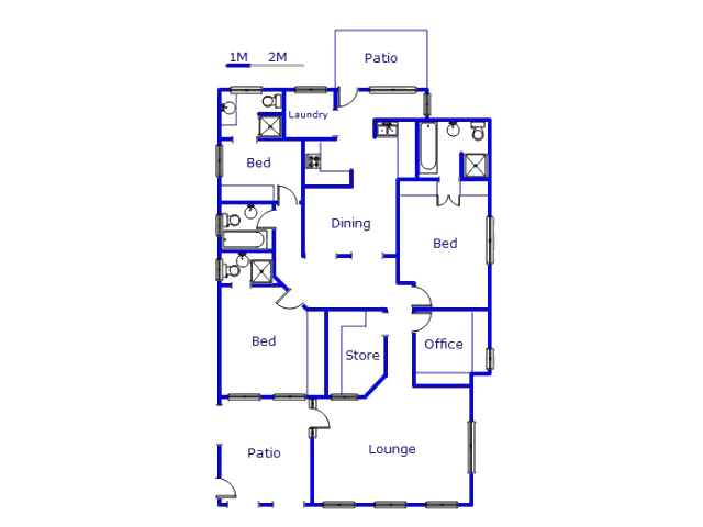Ground Floor - 204m2 of property for sale in Mountain View