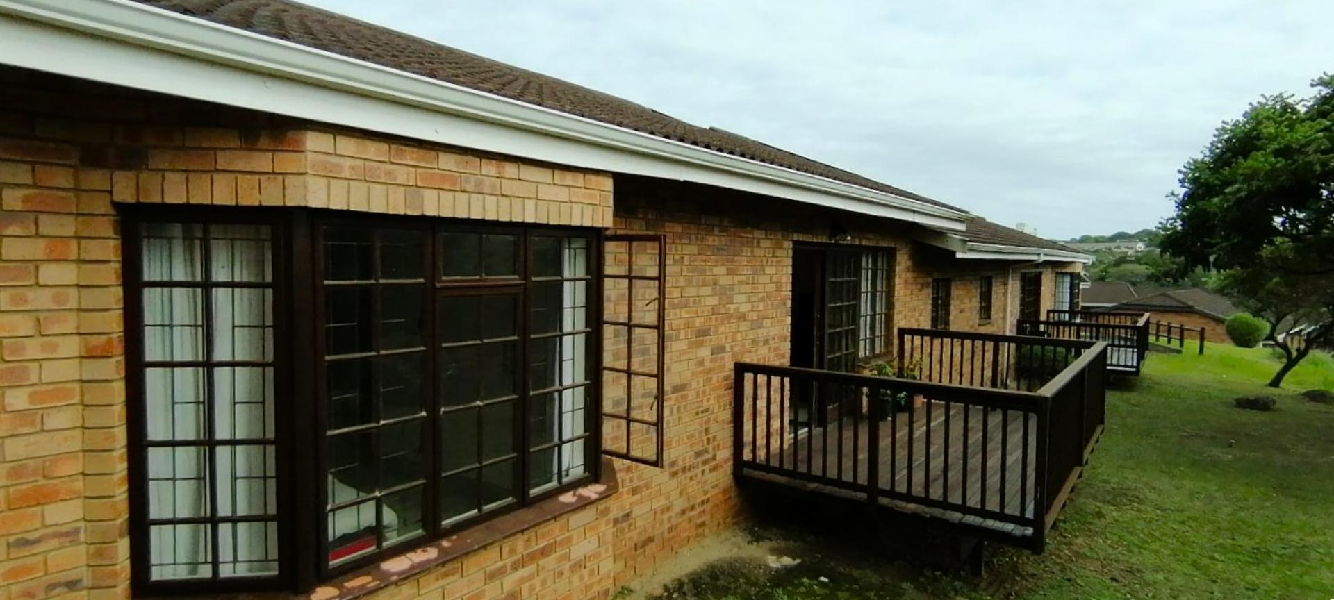 Backyard of property in Margate