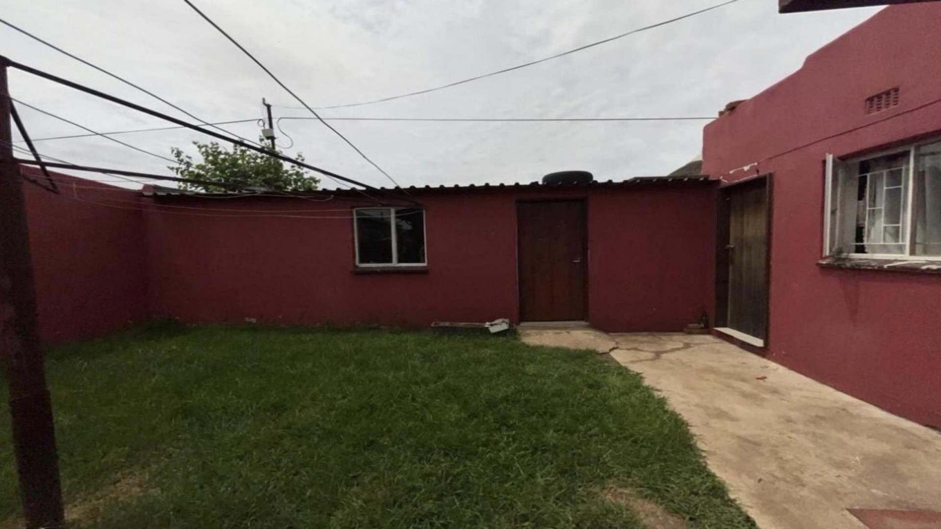 Backyard of property in Randgate