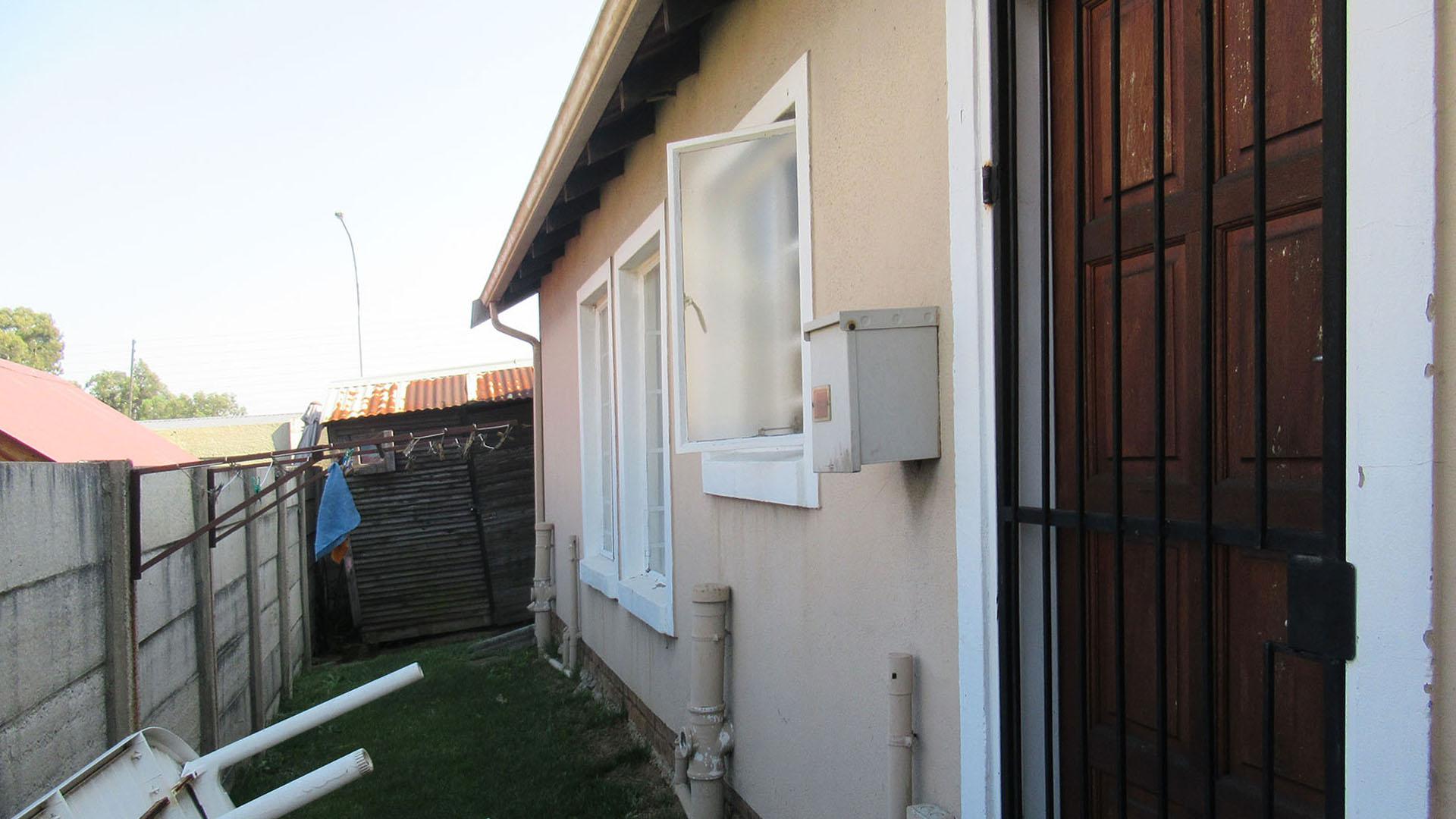 Backyard of property in Terenure