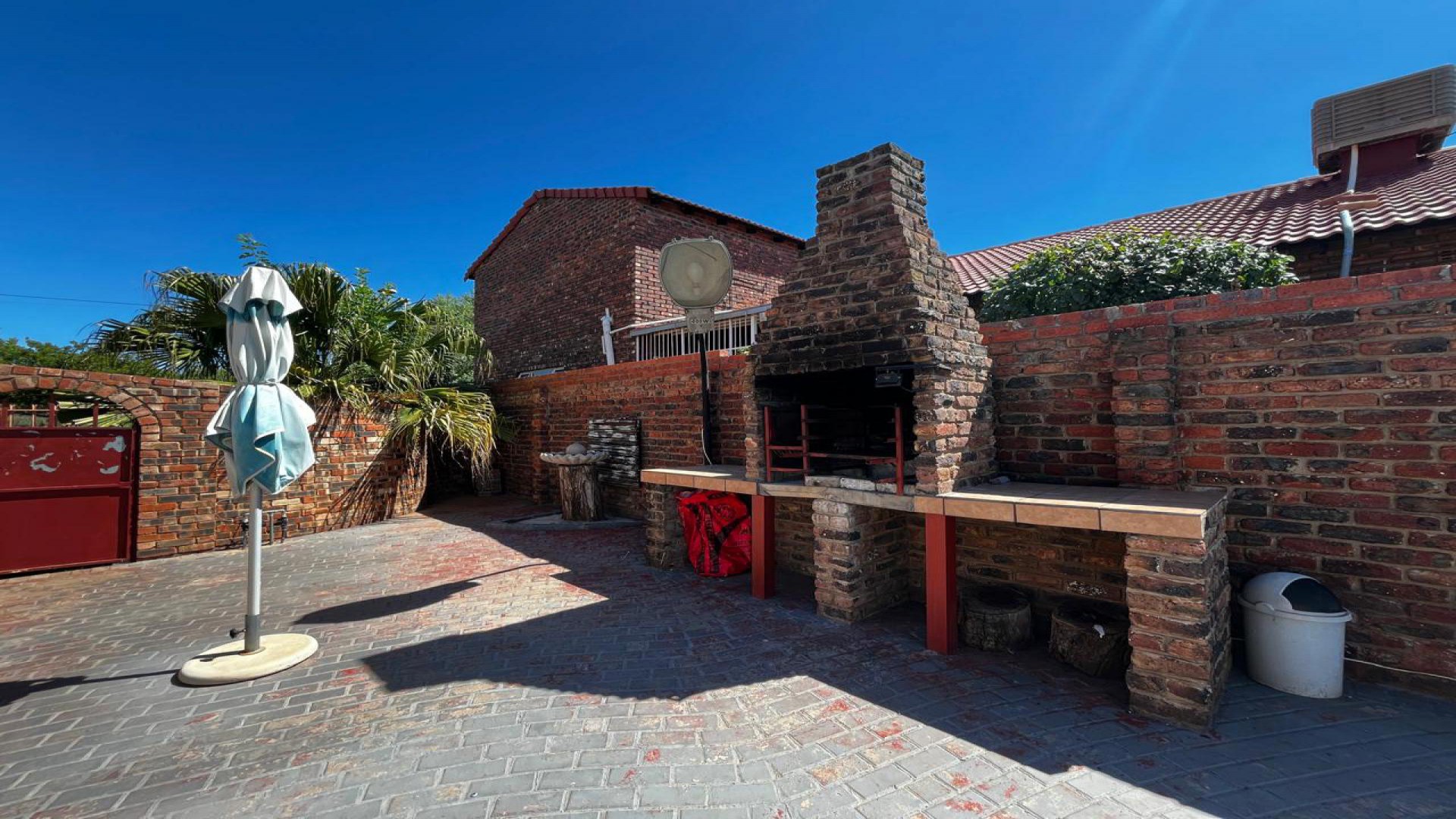 Braai Area of property in Kimberley