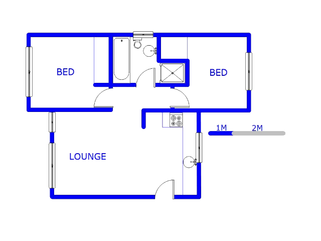 Ground Floor - 52m2 of property for sale in Aeroton