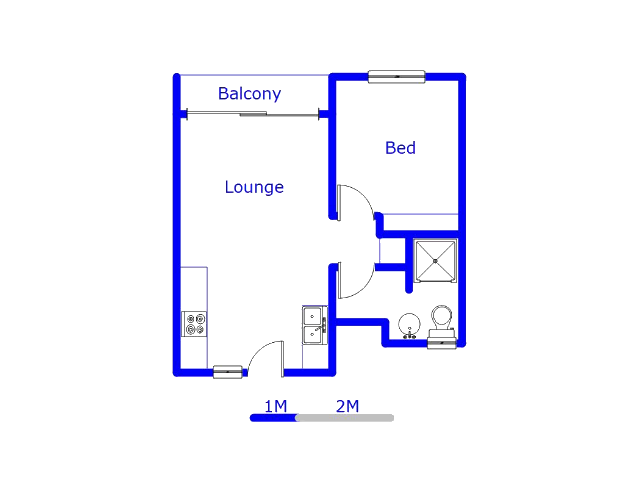 Ground Floor - 44m2 of property for sale in Grand Central