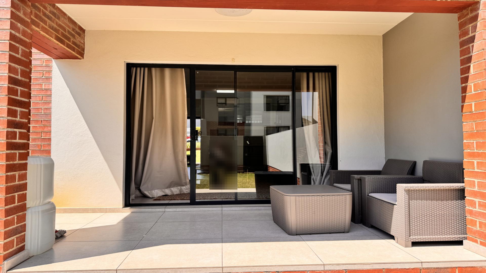 Patio of property in Northgate (JHB)