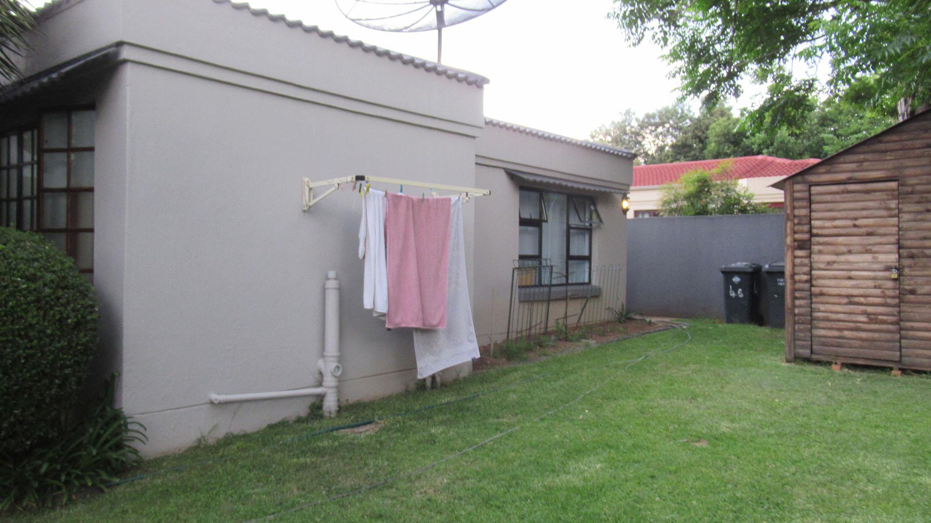 Backyard of property in Norscot