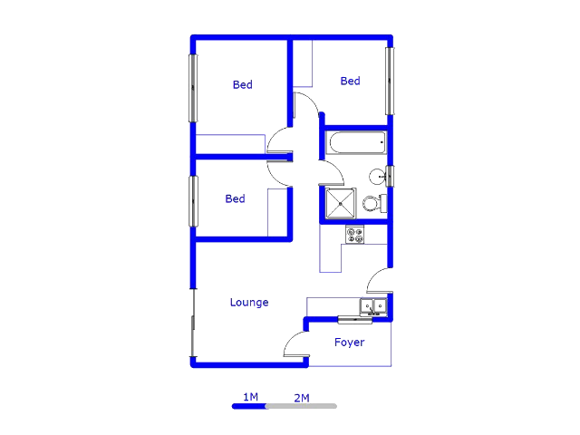 Ground Floor - 67m2 of property for sale in Kirkney