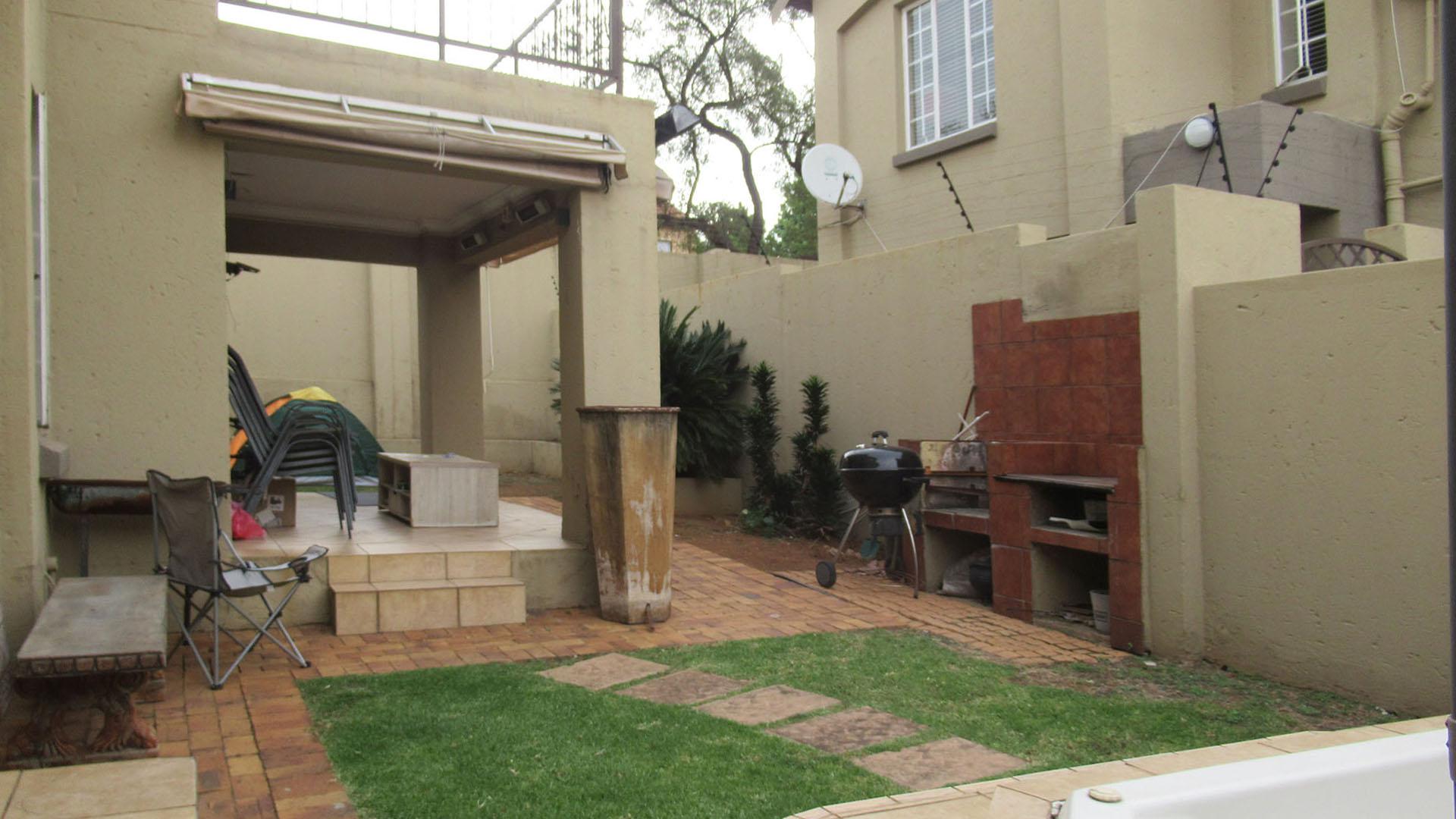 Backyard of property in Willowbrook