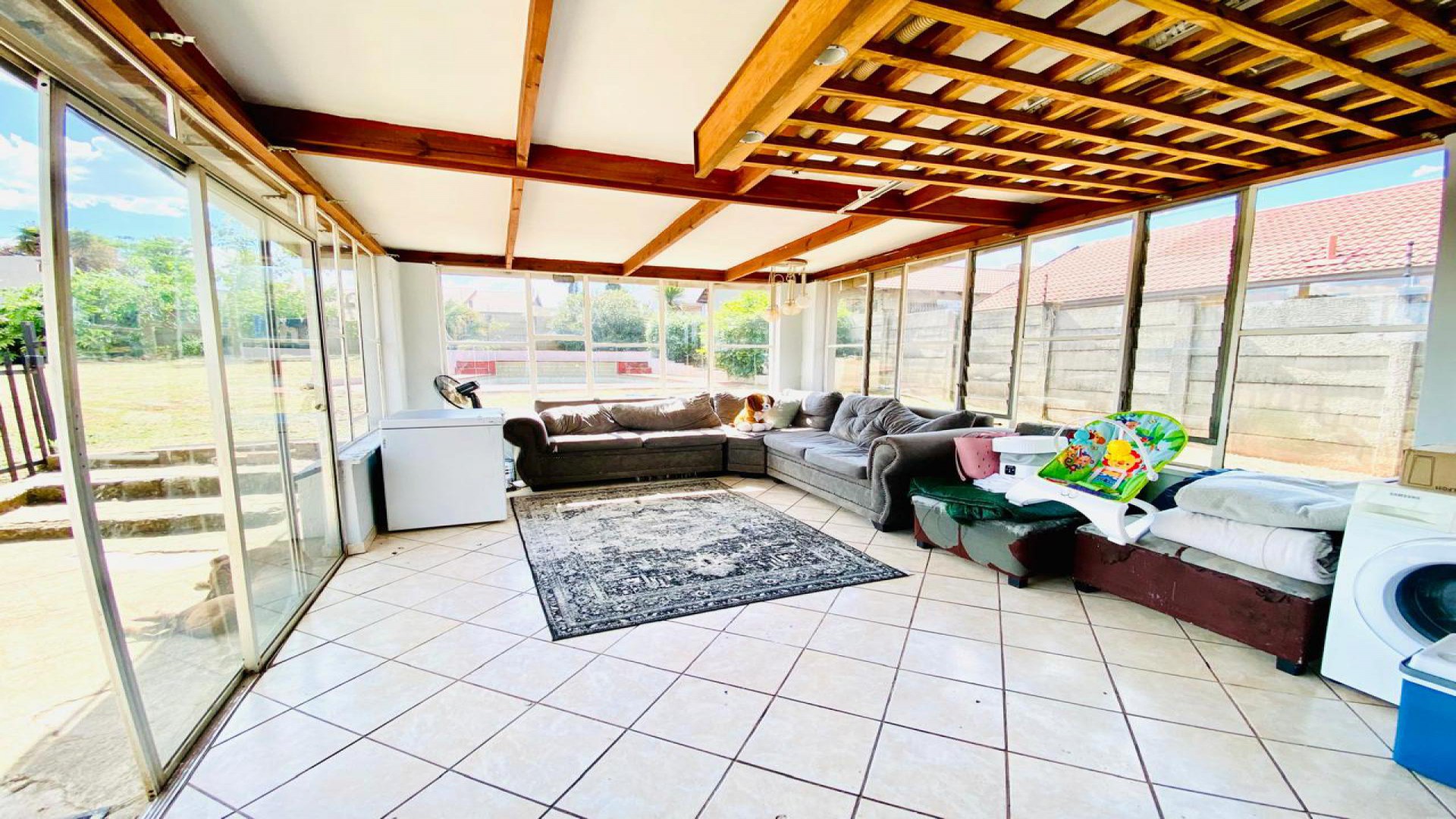 Patio of property in Witpoortjie