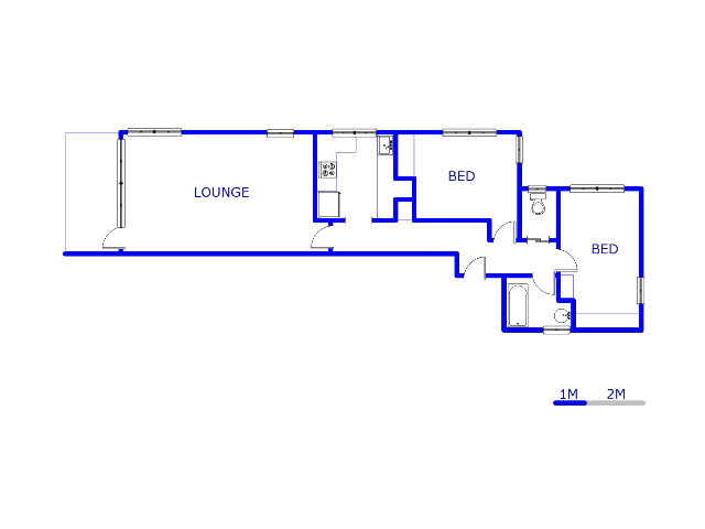 Ground Floor - 90m2 of property for sale in Florida