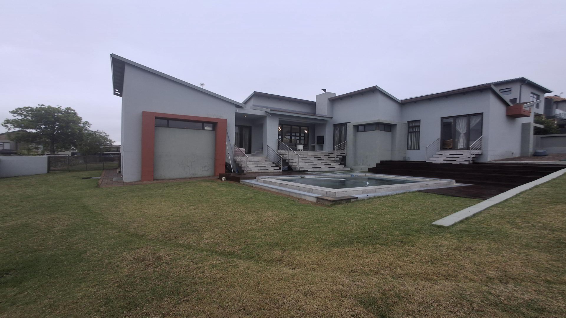 Backyard of property in Kungwini Country Estate