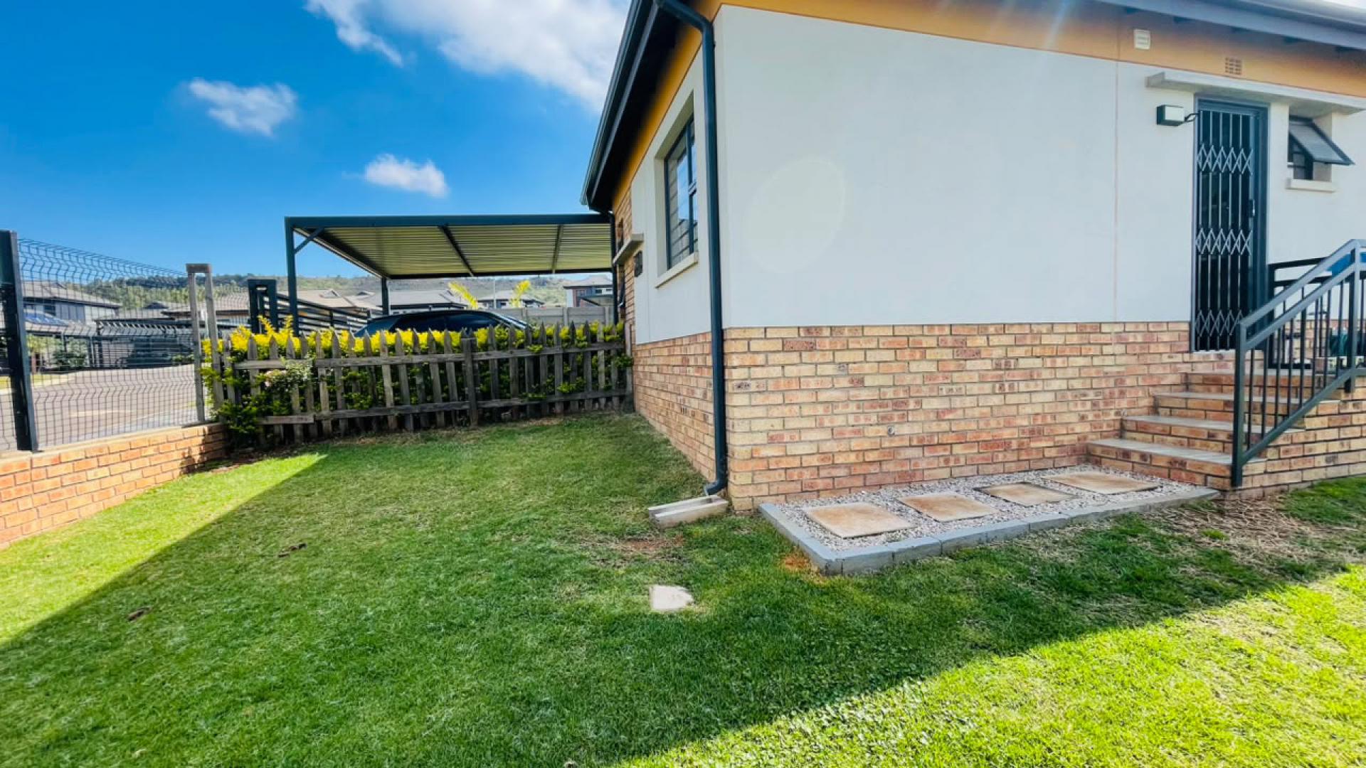 Backyard of property in Lotus Gardens