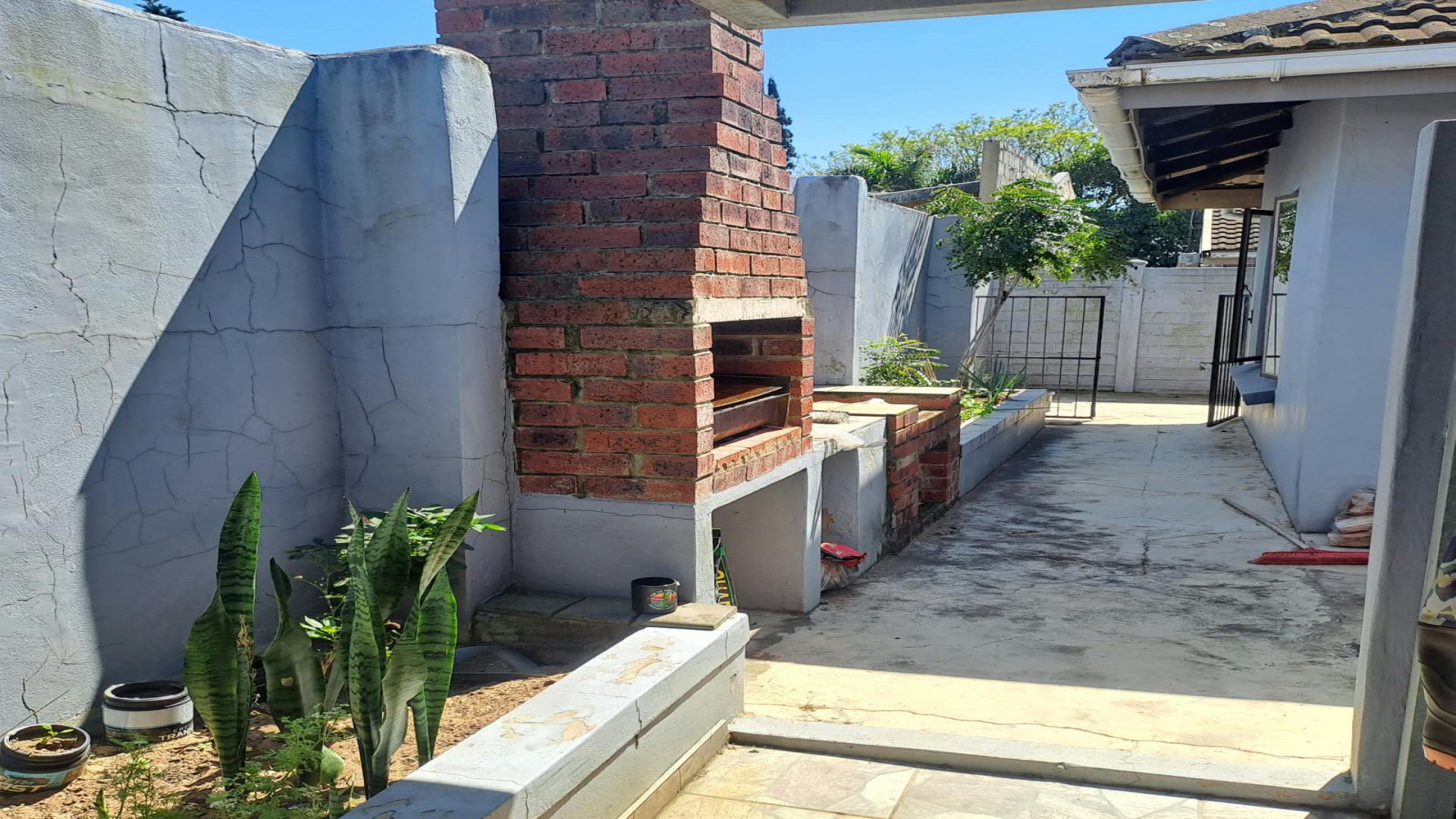 Braai Area of property in Brackenham