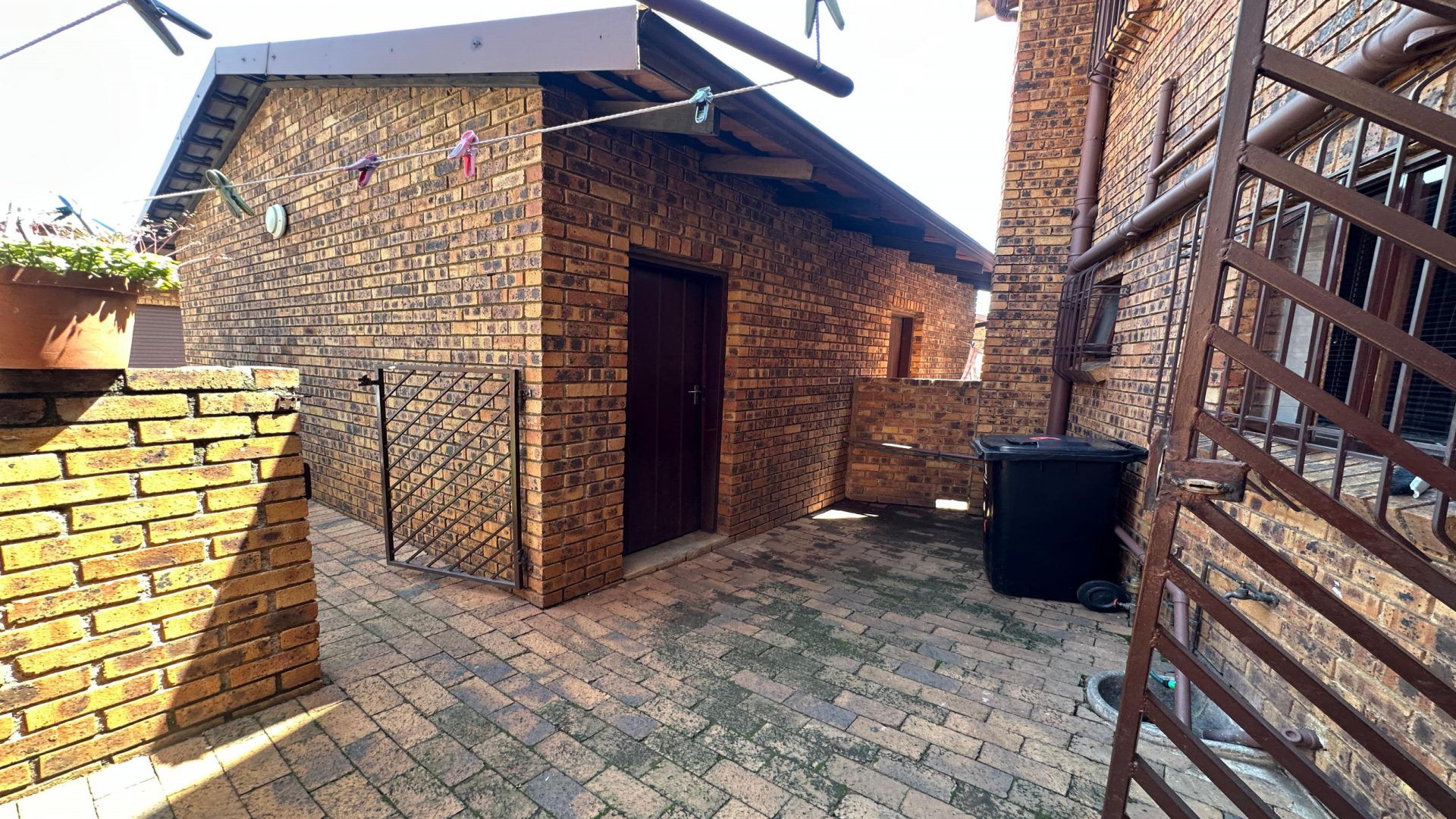 Backyard of property in Klopperpark