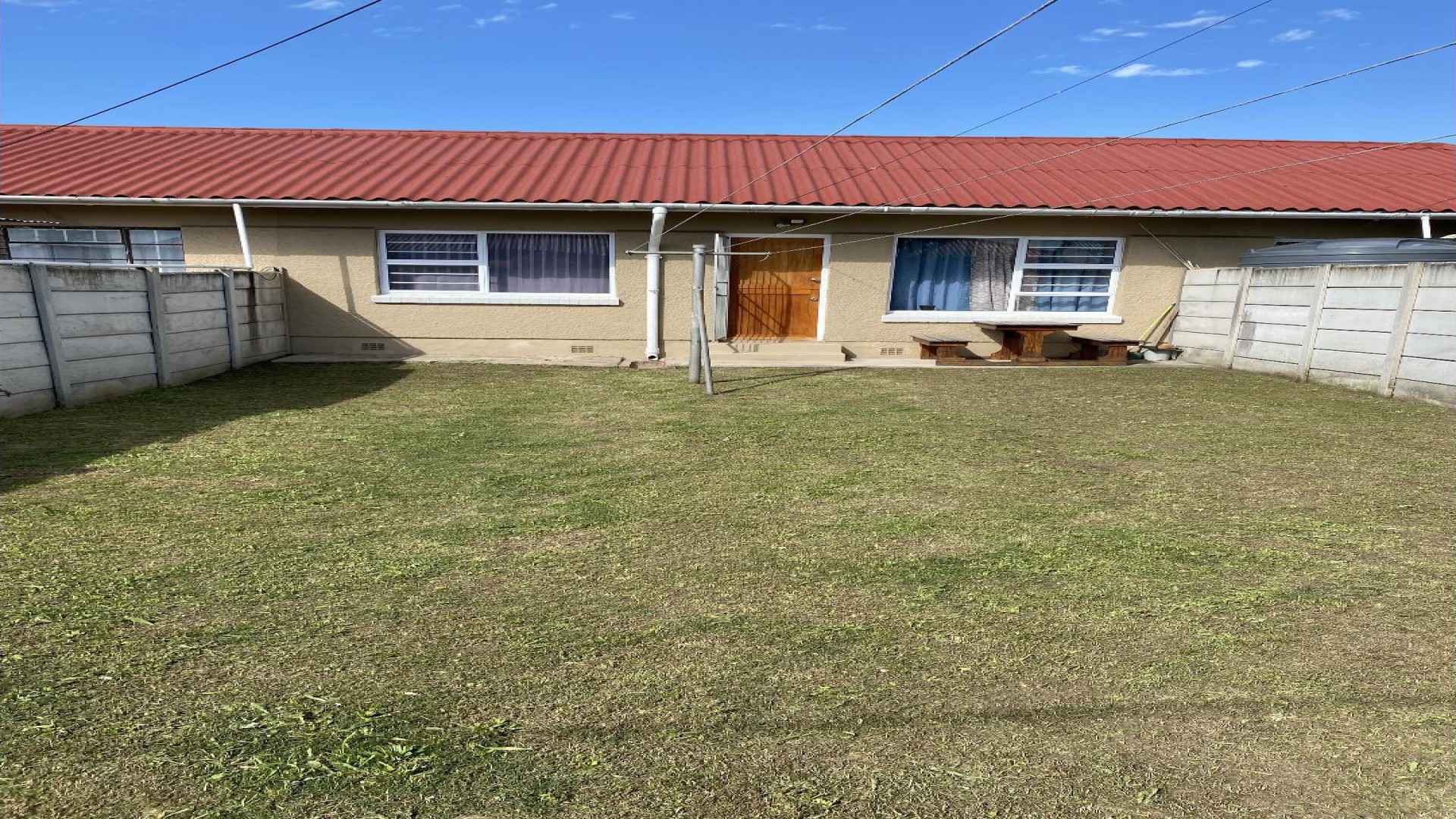 Backyard of property in Algoa Park