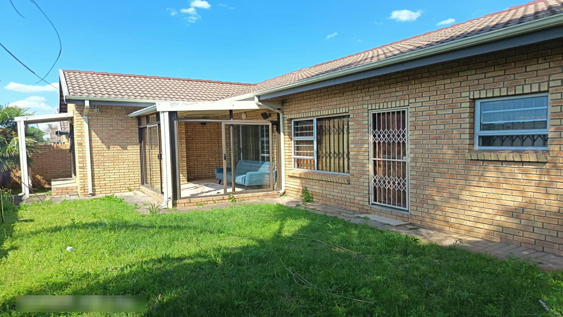 Backyard of property in Pioneer Park (Newcastle)