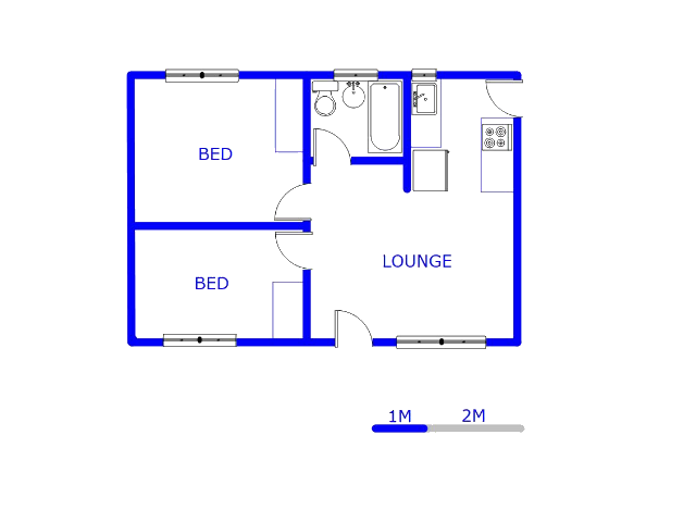 Ground Floor - 46m2 of property for sale in Roodepoort