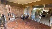 Patio of property in Heuweloord