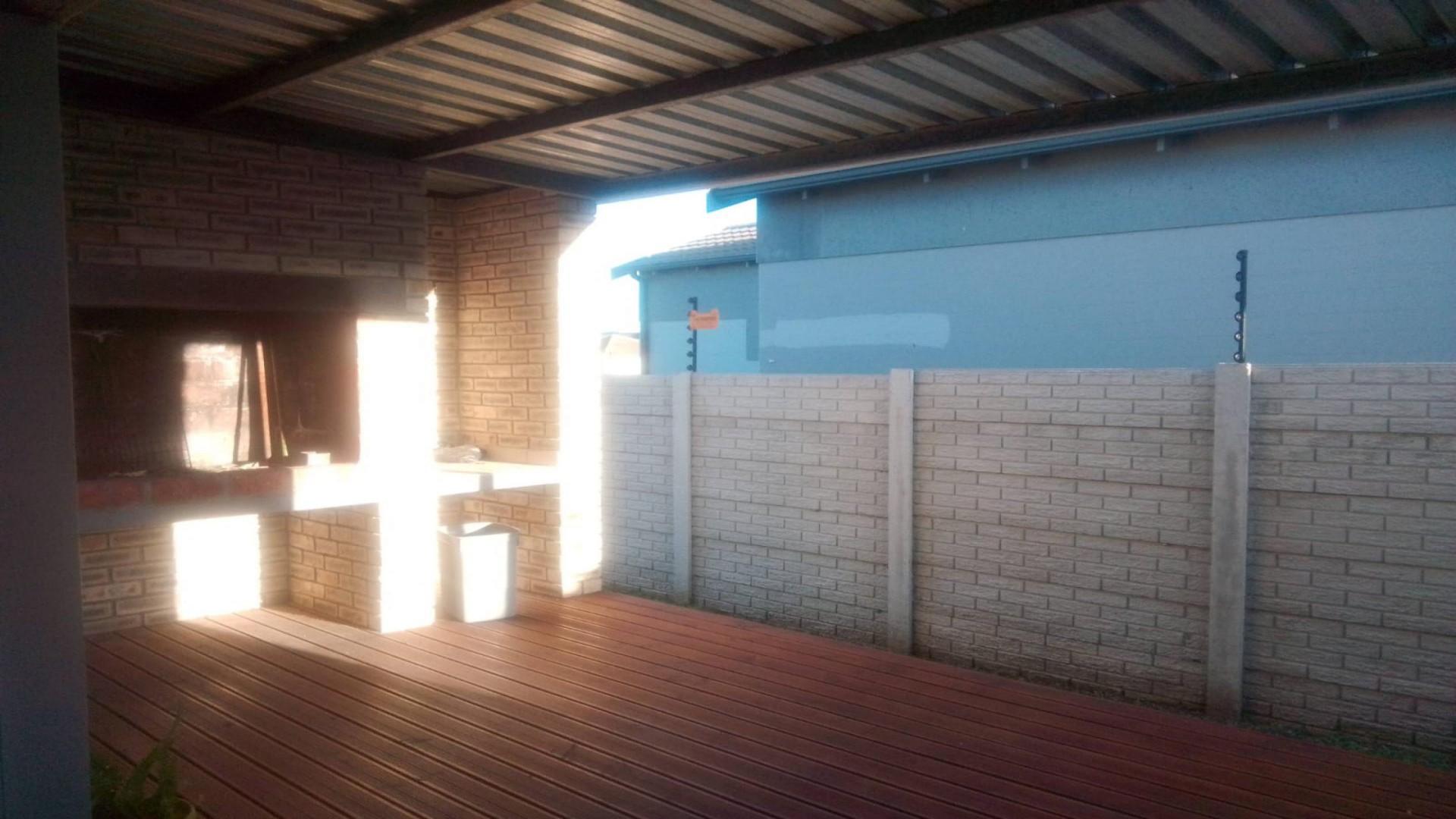 Braai Area of property in Parsons Vlei